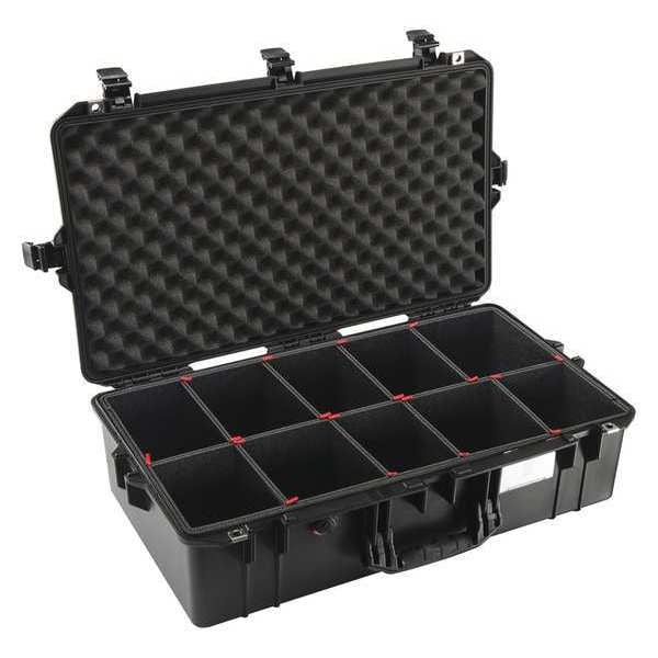 Pelican Black Protective Case, 28.8"L x 16.77"W x 9.12"D - 016050-0051-110