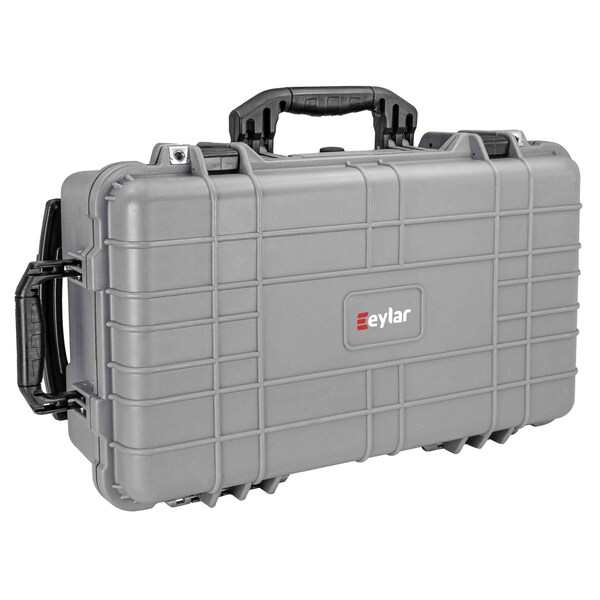 Eylar 22in Carry-On Travel Roller Gear Hard Case Waterproof w/ Foam Gray - SA00034-GRA