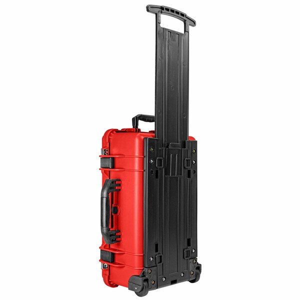Eylar 22in Carry-On Travel Roller Gear Hard Case Waterproof w/ Foam Red - SA00034-RED