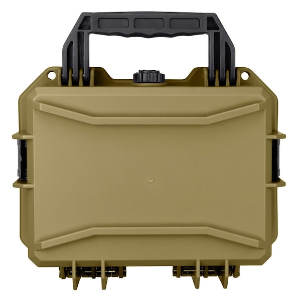 Eylar Intact 11.8in Stacker Series Compact Hard Gear Case with Foam Green - NG00010-GRN