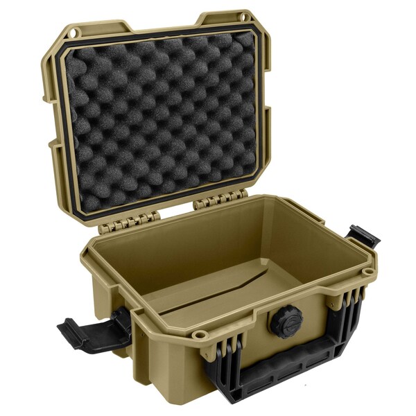 Eylar Intact 11.8in Stacker Series Compact Hard Gear Case with Foam Green - NG00010-GRN