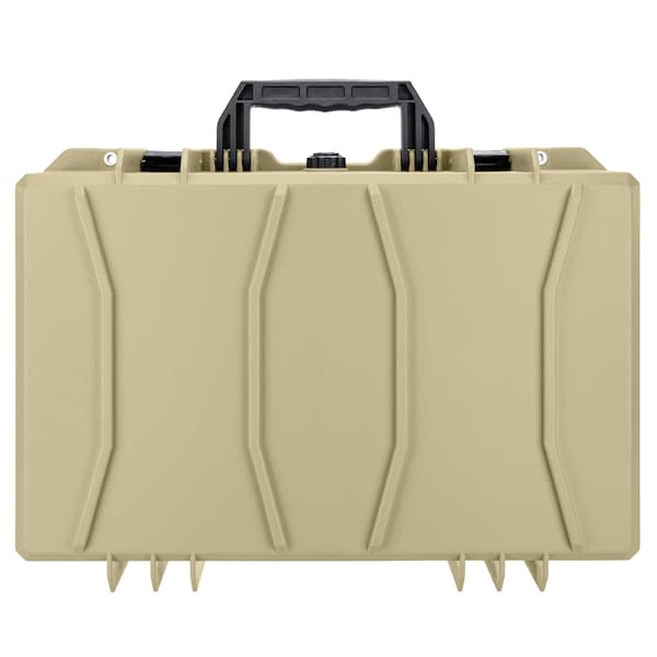 Eylar Intact 21.6in Stacker Series Standard Hard Gear Case with Foam Tan - NG00012-TAN
