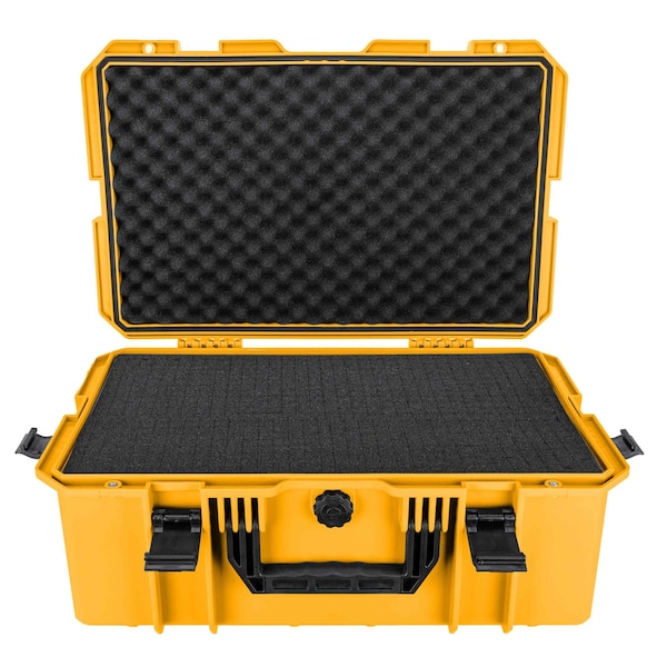 Eylar Intact 21.6in Stacker Series Standard Hard Gear Case with Foam Yellow - NG00012-YLW