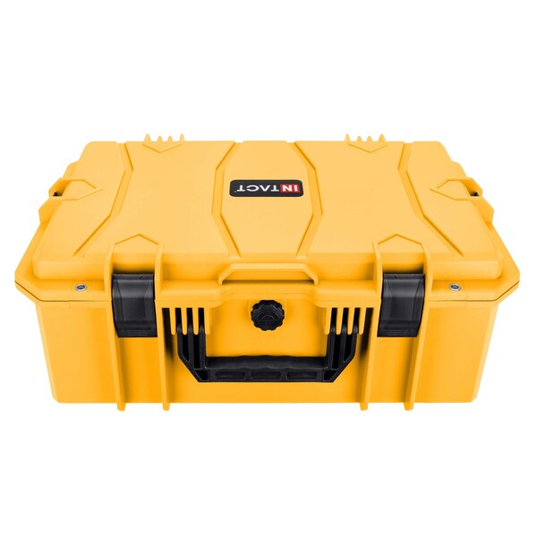 Eylar Intact 21.6in Stacker Series Standard Hard Gear Case with Foam Yellow - NG00012-YLW