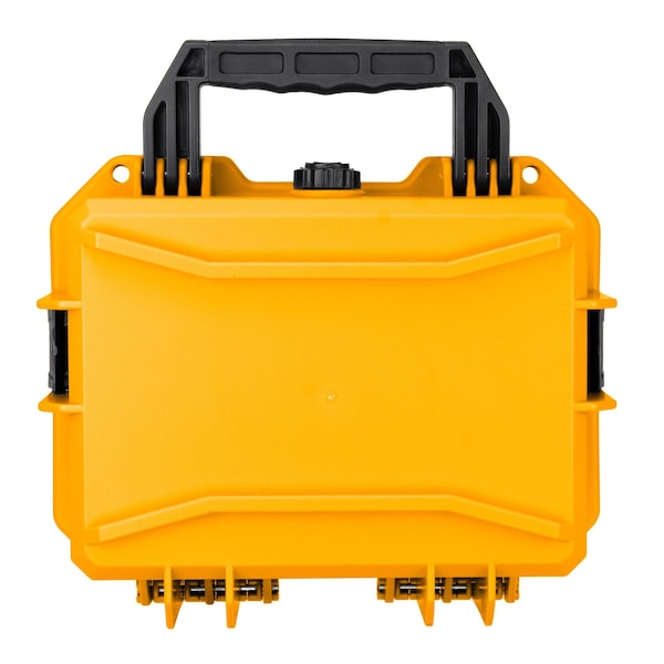 Eylar Intact 11.8in Stacker Series Compact Hard Gear Case with Foam Yellow - NG00010-YLW