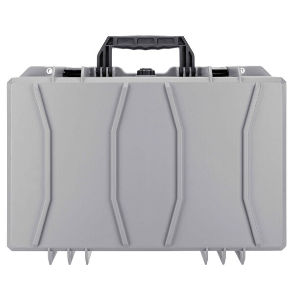 Eylar Intact 21.6in Stacker Series Standard Hard Gear Case with Foam Gray - NG00012-GRA