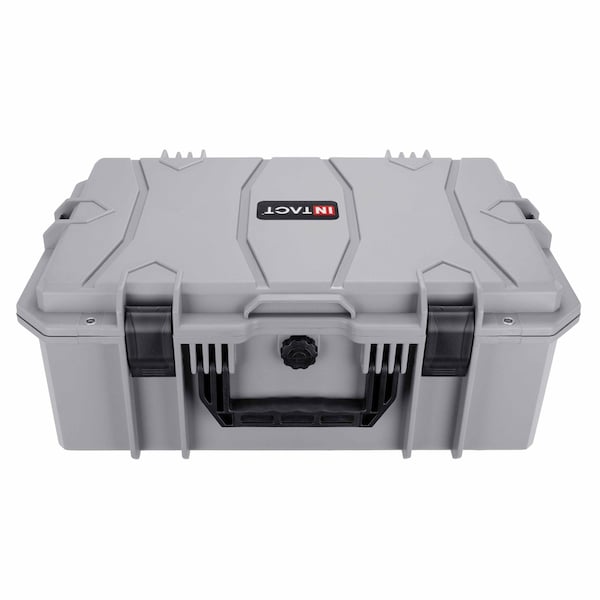 Eylar Intact 21.6in Stacker Series Standard Hard Gear Case with Foam Gray - NG00012-GRA