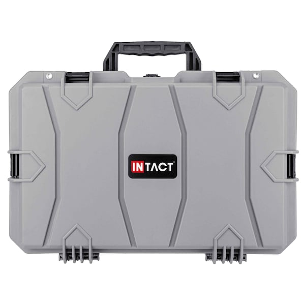 Eylar Intact 21.6in Stacker Series Standard Hard Gear Case with Foam Gray - NG00012-GRA