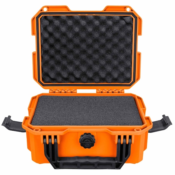 Eylar Intact 11.8in Stacker Series Compact Hard Gear Case with Foam Orange - NG00010-ORG