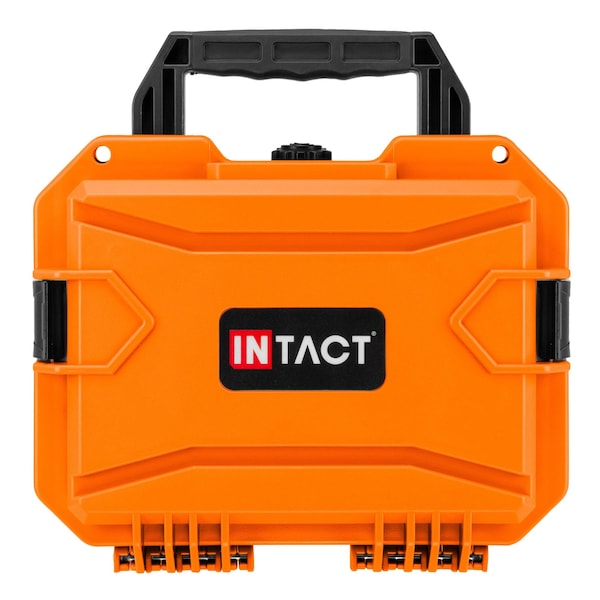 Eylar Intact 11.8in Stacker Series Compact Hard Gear Case with Foam Orange - NG00010-ORG