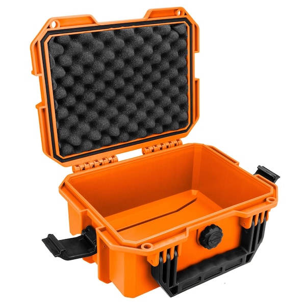 Eylar Intact 11.8in Stacker Series Compact Hard Gear Case with Foam Orange - NG00010-ORG