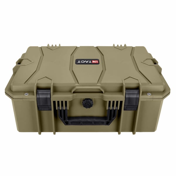 Eylar Intact 21.6in Stacker Series Standard Hard Gear Case with Foam Green - NG00012-GRN