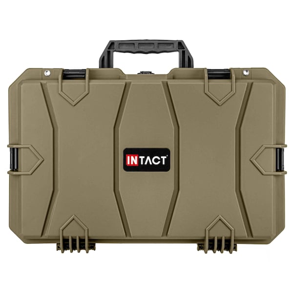 Eylar Intact 21.6in Stacker Series Standard Hard Gear Case with Foam Green - NG00012-GRN