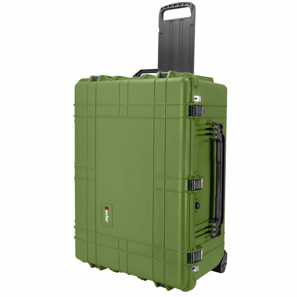 Eylar XXL 31.5in Protective Gear Roller Case Waterproof w/ Foam Green - SA00007-GRN
