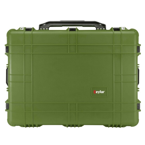 Eylar XXL 31.5in Protective Gear Roller Case Waterproof w/ Foam Green - SA00007-GRN