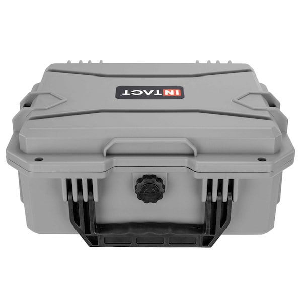 Eylar Intact 13.8in Stacker Series Compact Hard Gear Case with Foam Gray - NG00011-GRA