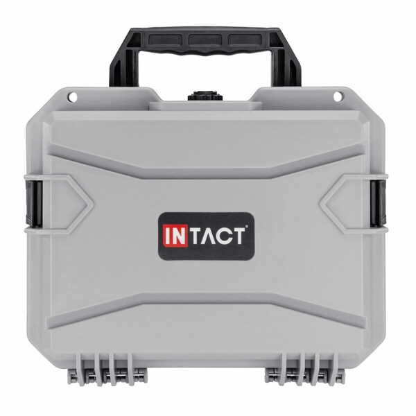 Eylar Intact 13.8in Stacker Series Compact Hard Gear Case with Foam Gray - NG00011-GRA