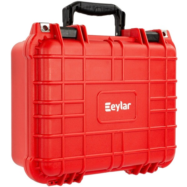 Eylar Compact 13.37in Gear Hard Case Waterproof w/ Foam Red - SA00001-RED
