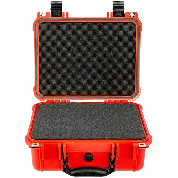 Eylar Compact 13.37in Gear Hard Case Waterproof w/ Foam Red - SA00001-RED