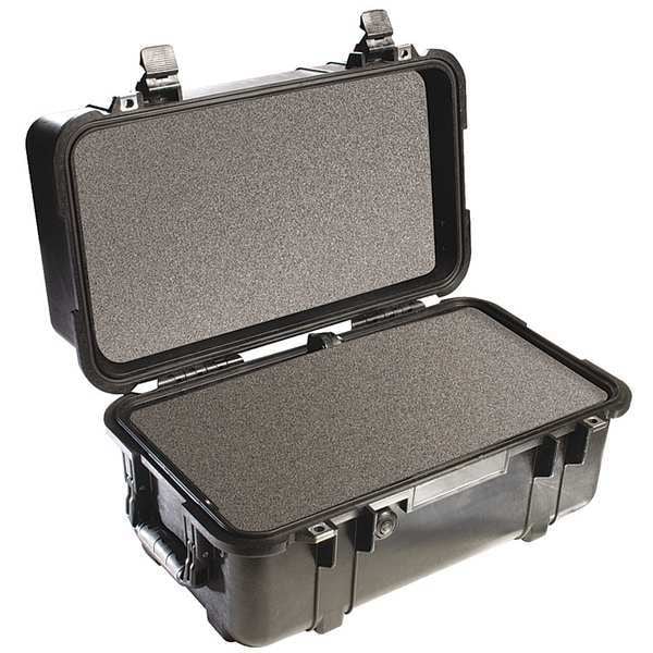 Pelican Black Protective Case, 20.85"L x 12.7"W x 12-3/4"D - 1460