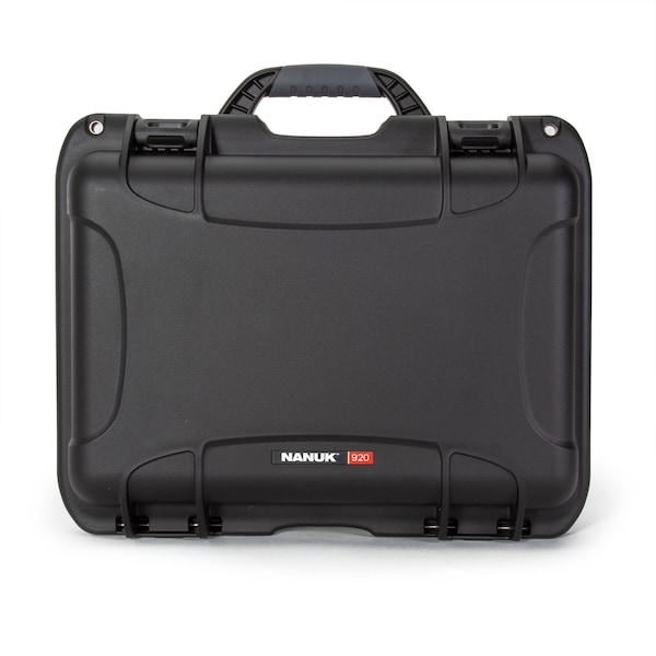 Nanuk Cases Black Protective Case, 16.7"L x 13.4"W x 6.8"D - 920S-010BK-0A0