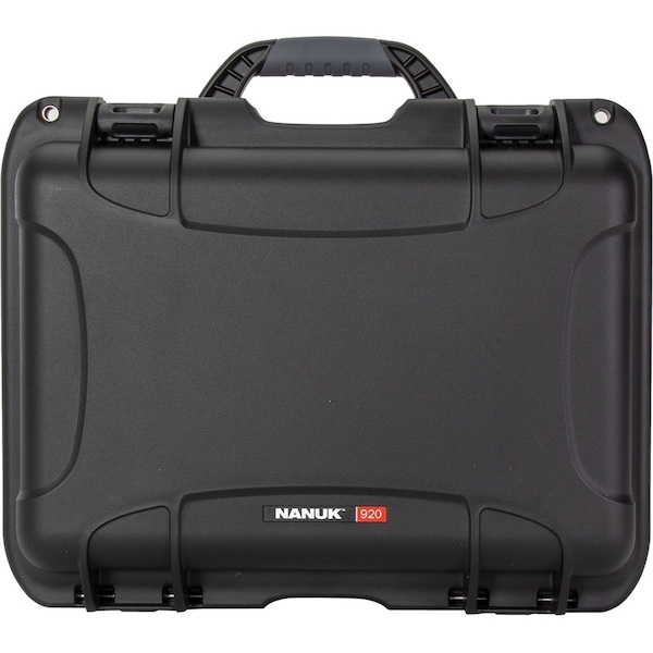 Nanuk Cases Black Protective Case, 16.7"L x 13.4"W x 6.8"D - 920S-010BK-0A0