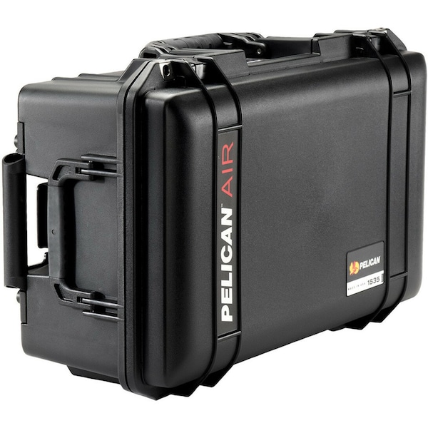 Pelican Black Protective Case, 24.76"L x 15.4"W x 8.2"D - 015350-0042-110