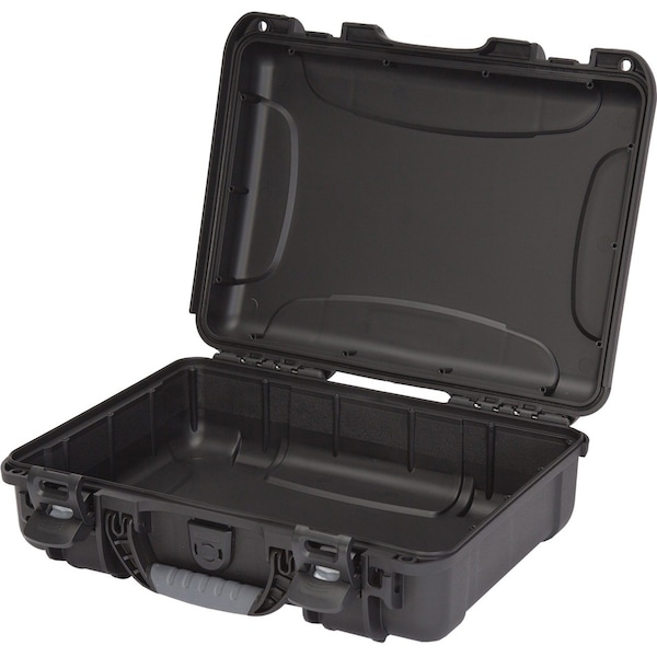 Nanuk Cases Black Protective Case, 14.3"L x 11.1"W x 4.7"D - 910S-010BK-0A0