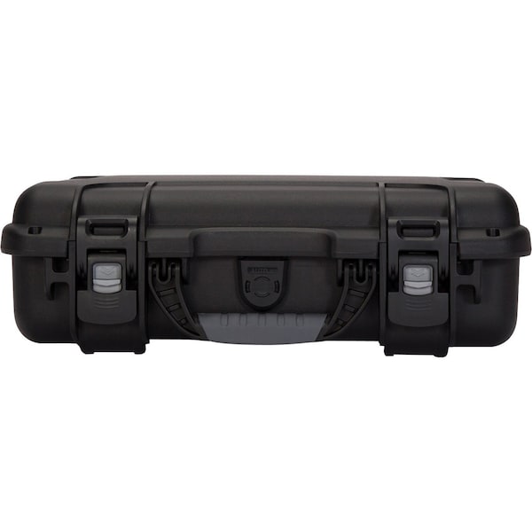 Nanuk Cases Black Protective Case, 14.3"L x 11.1"W x 4.7"D - 910S-010BK-0A0