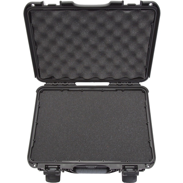 Nanuk Cases Black Protective Case, 14.3"L x 11.1"W x 4.7"D - 910S-010BK-0A0