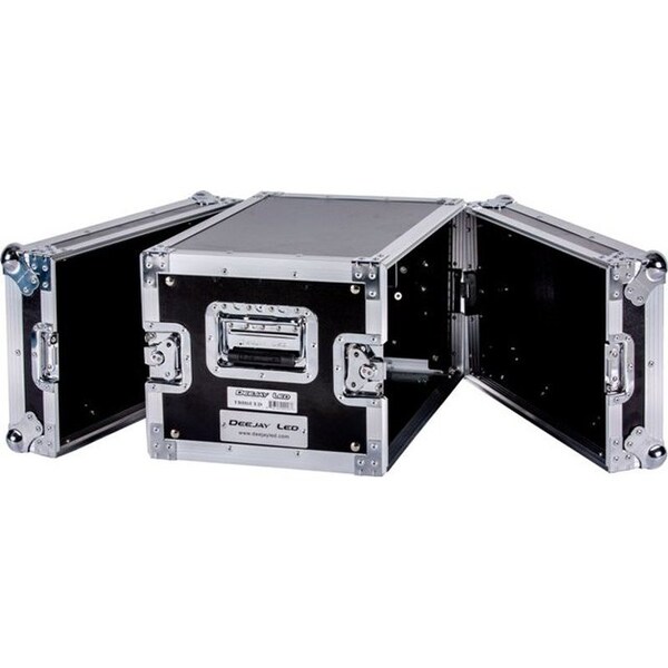 Deejay Led Fly Drive Case 6u Space Effect Case - 14-Inch Body Depth - TBH6UED