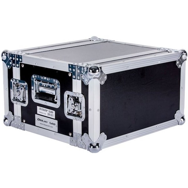Deejay Led Fly Drive Case 6u Space Effect Case - 14-Inch Body Depth - TBH6UED
