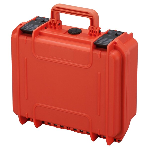 Multicomp Pro Storage Case, Copolymer / PP Polypropylene, 148 mm H x 336 mm W x 300 mm D, Orange - MP011340