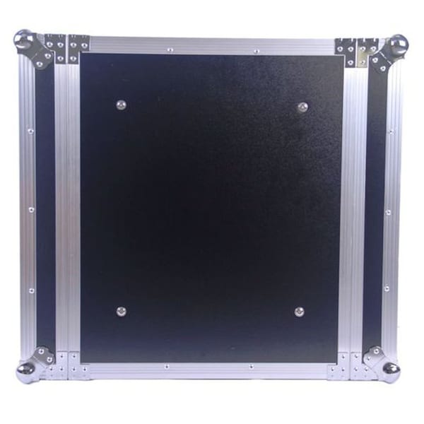 Deejay Led Fly Drive Case 6u Space Shock Mount Amplifier Case - 21-Inch Body Depth - TBH6UADSM21