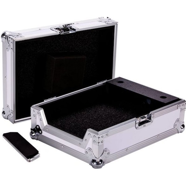 Deejay Led WHITE Fly Drive Case Engineered to Hold One Pioneer XDJ1000 DJ Multi-Player or Similarly Sized Equi - TBHXDJ1000WHITE