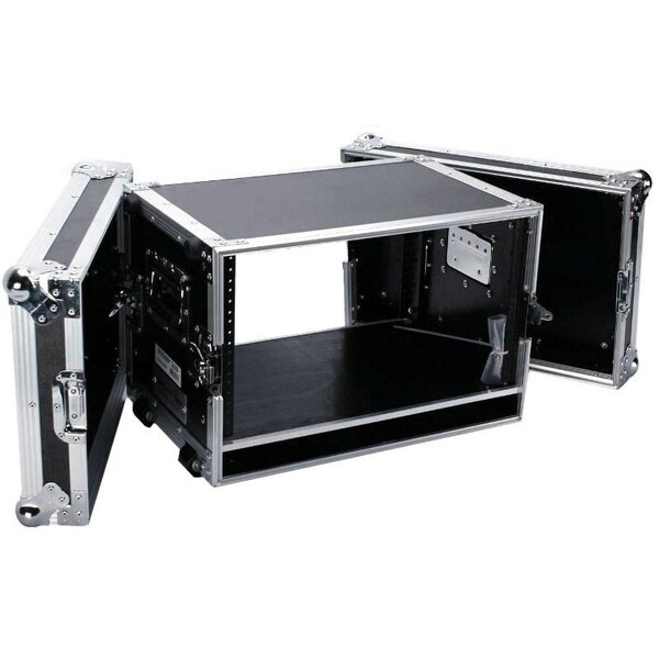 Deejay Led Fly Drive Case For 6U Space Standard Low Profile DJ 19-in Amplifier or Effects Units or Similarly S - TBH6UEDHW