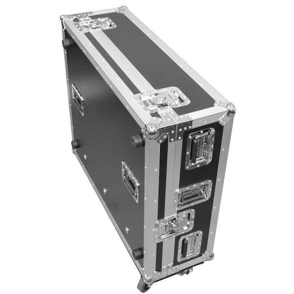 Deejay Led Fly Drive Case For Behringer X32 Digital Mixer w/Wheels BLACK Color - TBHX32DOGHOUSEW