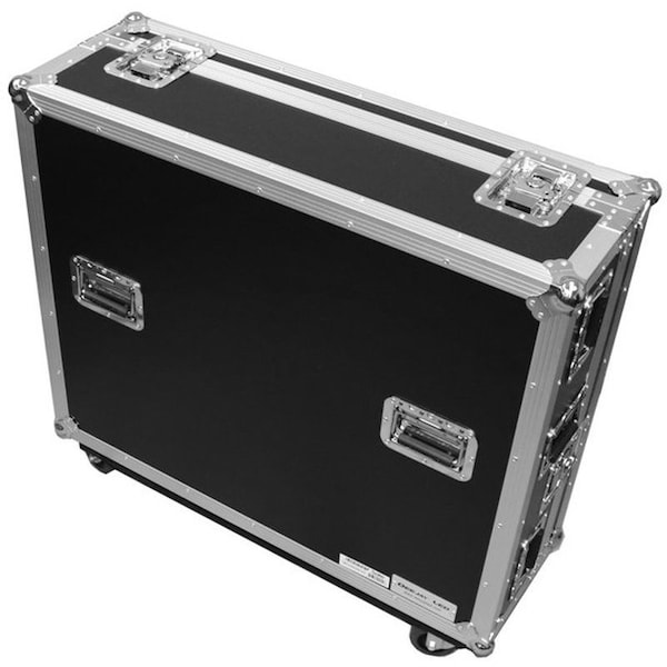 Deejay Led Fly Drive Case For Behringer X32 Digital Mixer w/Wheels BLACK Color - TBHX32DOGHOUSEW