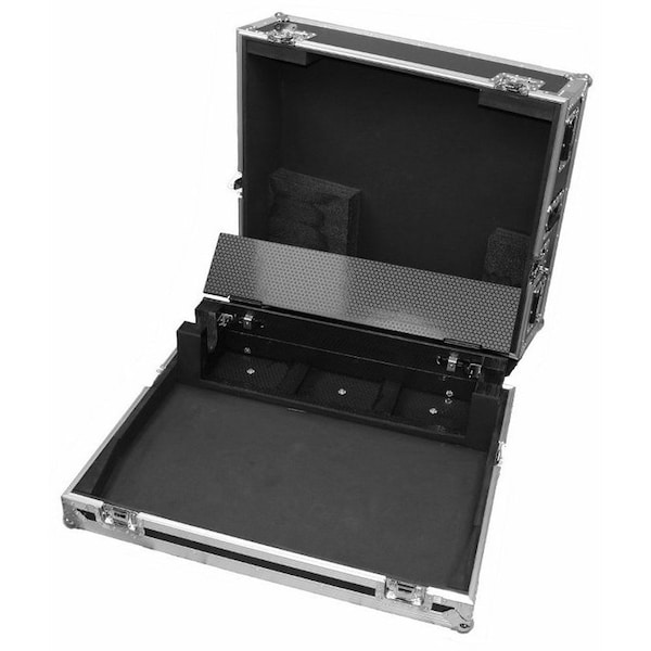 Deejay Led Fly Drive Case For Behringer X32 Digital Mixer w/Wheels BLACK Color - TBHX32DOGHOUSEW