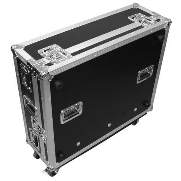 Deejay Led Fly Drive Case For Behringer X32 Digital Mixer w/Wheels BLACK Color - TBHX32DOGHOUSEW