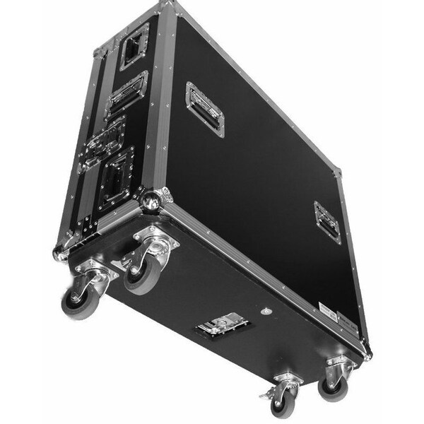 Deejay Led Fly Drive Case For Behringer X32 Digital Mixer w/Wheels BLACK Color - TBHX32DOGHOUSEW