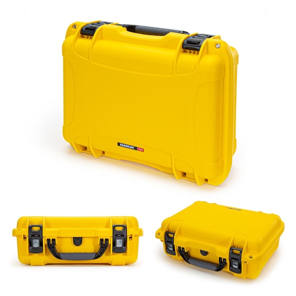 Nanuk Cases Yellow Protective Case, 18.7"L x 14.8"W x 7"D - 925S-000YL-0A0