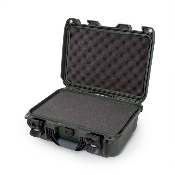 Nanuk Cases Case with Foam, Olive, 915S-010OL-0A0 - 915S-010OL-0A0