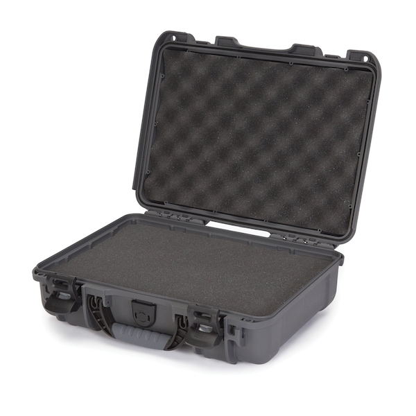 Nanuk Cases Case with Foam, Graphite, 910S-010GP-0A0 - 910S-010GP-0A0