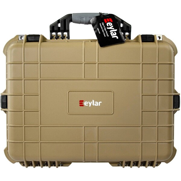 Eylar Medium 20in Gear Hard Case Waterproof w/ Foam Tan - SA00002-TAN