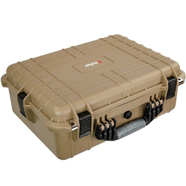 Eylar Medium 20in Gear Hard Case Waterproof w/ Foam Tan - SA00002-TAN
