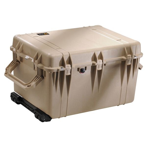 Pelican Desert Tan Protective Case, 31.59"L x 22.99"W x 19.48"D - 1660NF