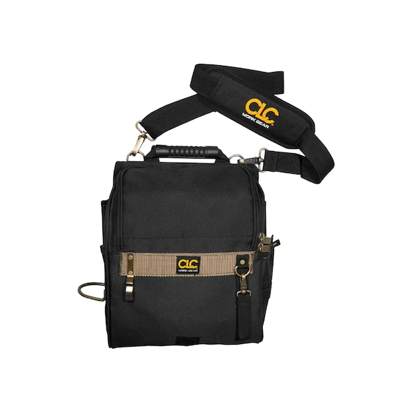 Clc Work Gear CLC 4 in. W X 15.25 in. H Polyester Electrician's Pouch 21 pocket Black/Tan 1 pc - 1509