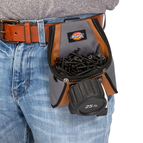 Dickies Rigid Nail / Screw Work Pouch with Tape Measure Clip - 57101