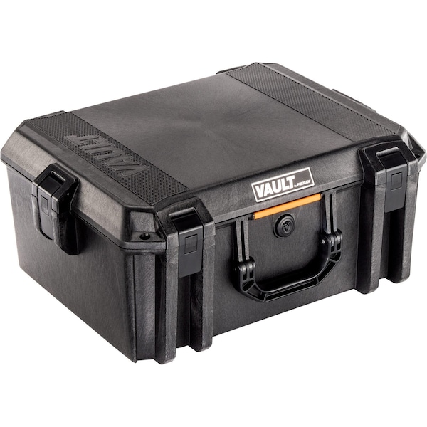 Pelican Case w/Dividers, 22.42x17.46x9.16 in, Blk - V550WD